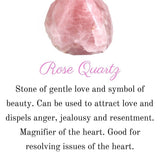 Rose Quartz & Crystal Quartz Stretch Bracelet! Genuine Gemstones!