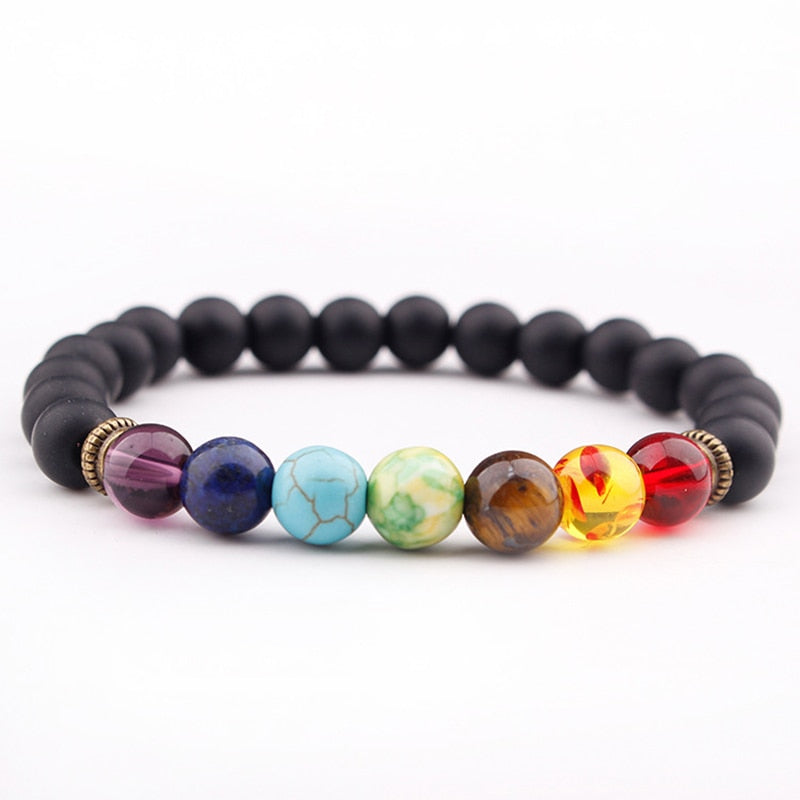 Multi-color Chakra Healing Bracelet