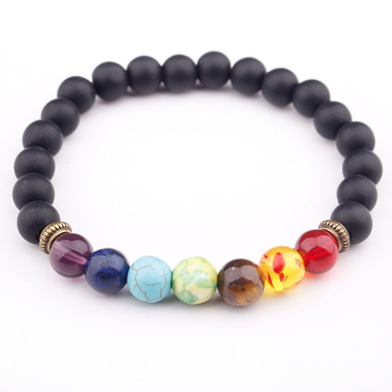 Multi-color Chakra Healing Bracelet